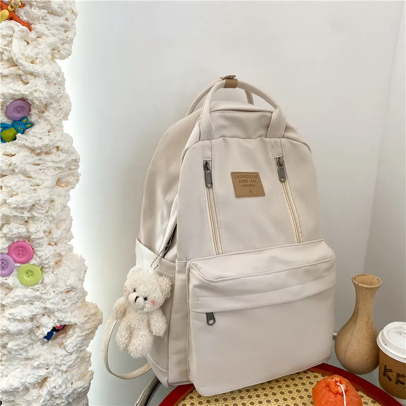 Simple Female College Good-looking Lightweight Fashion Backpacks
