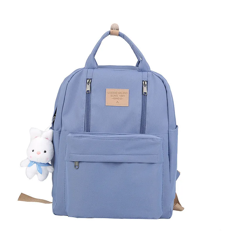 Simple Female College Good-looking Lightweight Fashion Backpacks