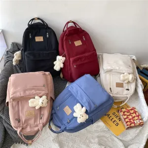 Simple Female College Good-looking Lightweight Fashion Backpacks