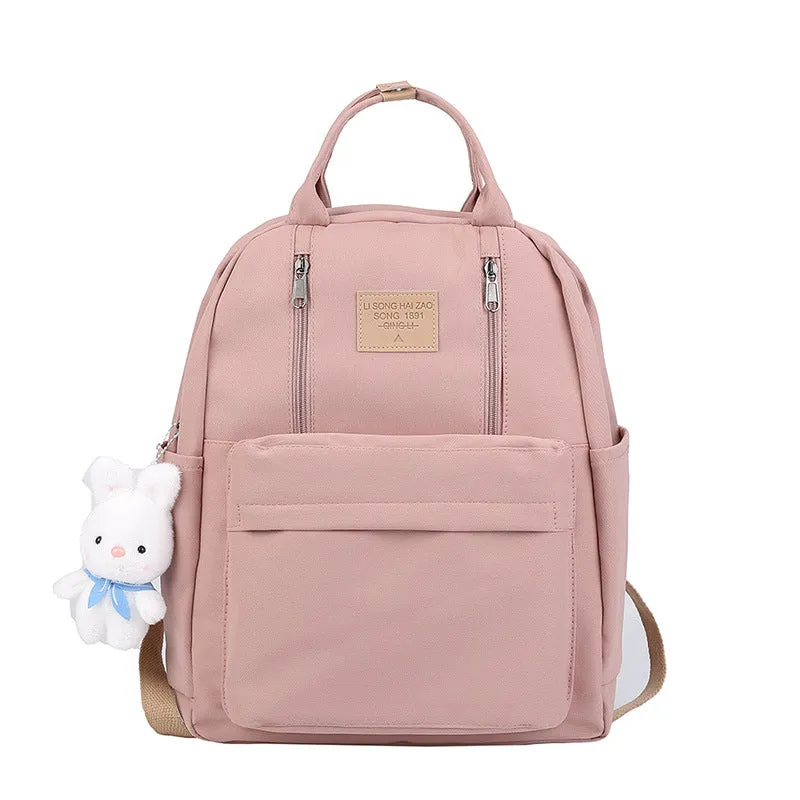 Simple Female College Good-looking Lightweight Fashion Backpacks