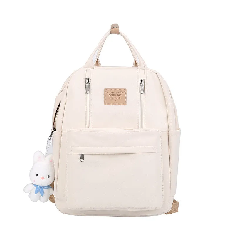 Simple Female College Good-looking Lightweight Fashion Backpacks