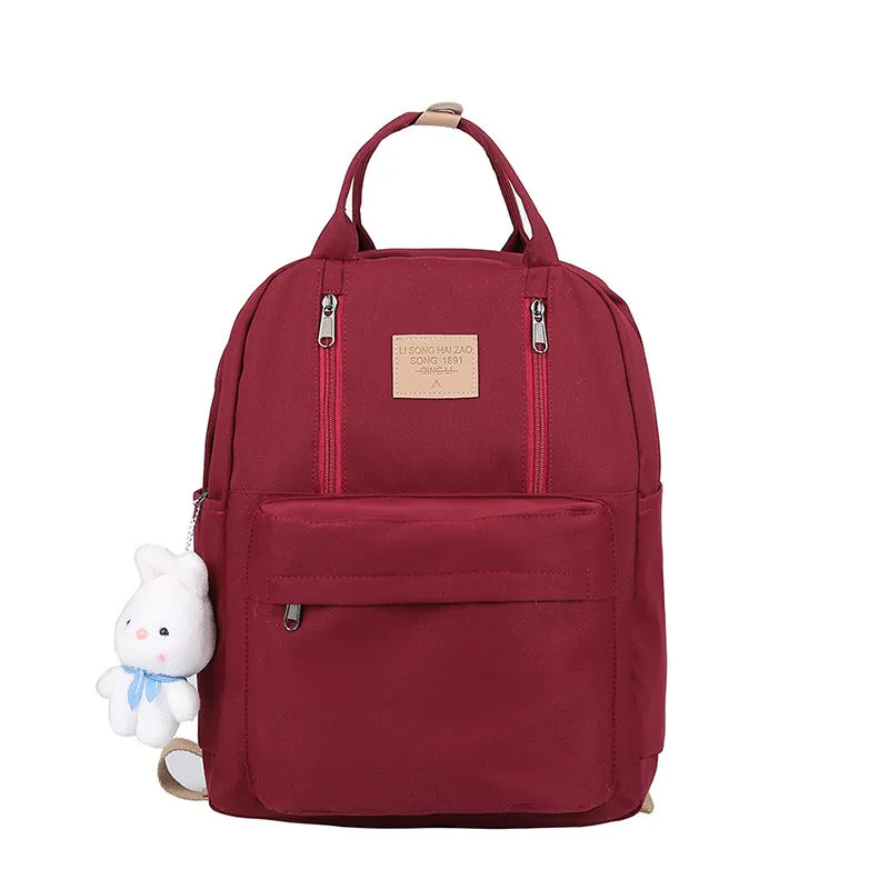 Simple Female College Good-looking Lightweight Fashion Backpacks