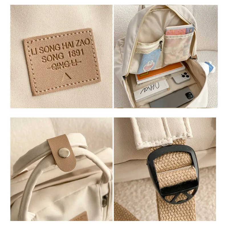 Simple Female College Good-looking Lightweight Fashion Backpacks