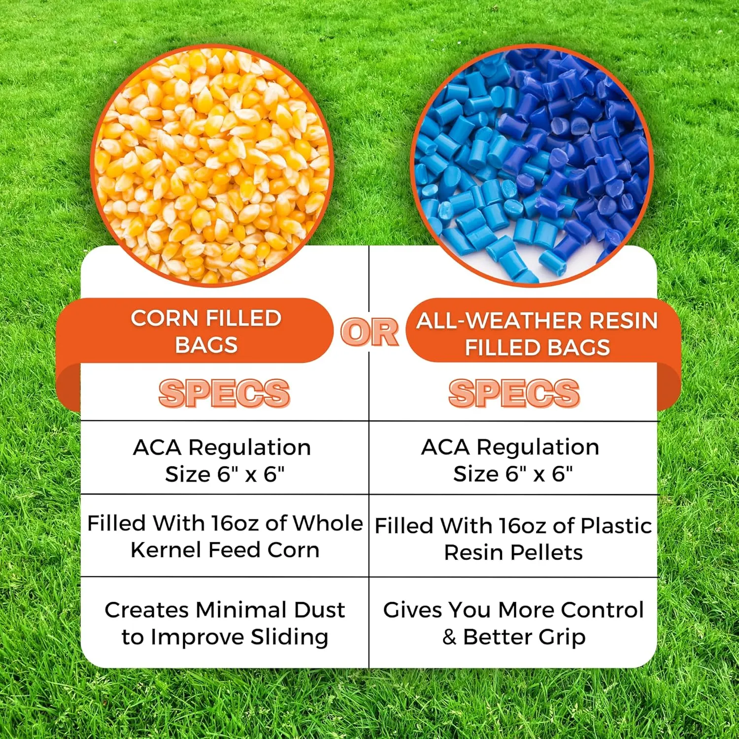 Skip's Garage Galaxy Cornhole Bags - Duck Cloth - Choose Corn Filled or All-Weather Resin Corn Hole Bags