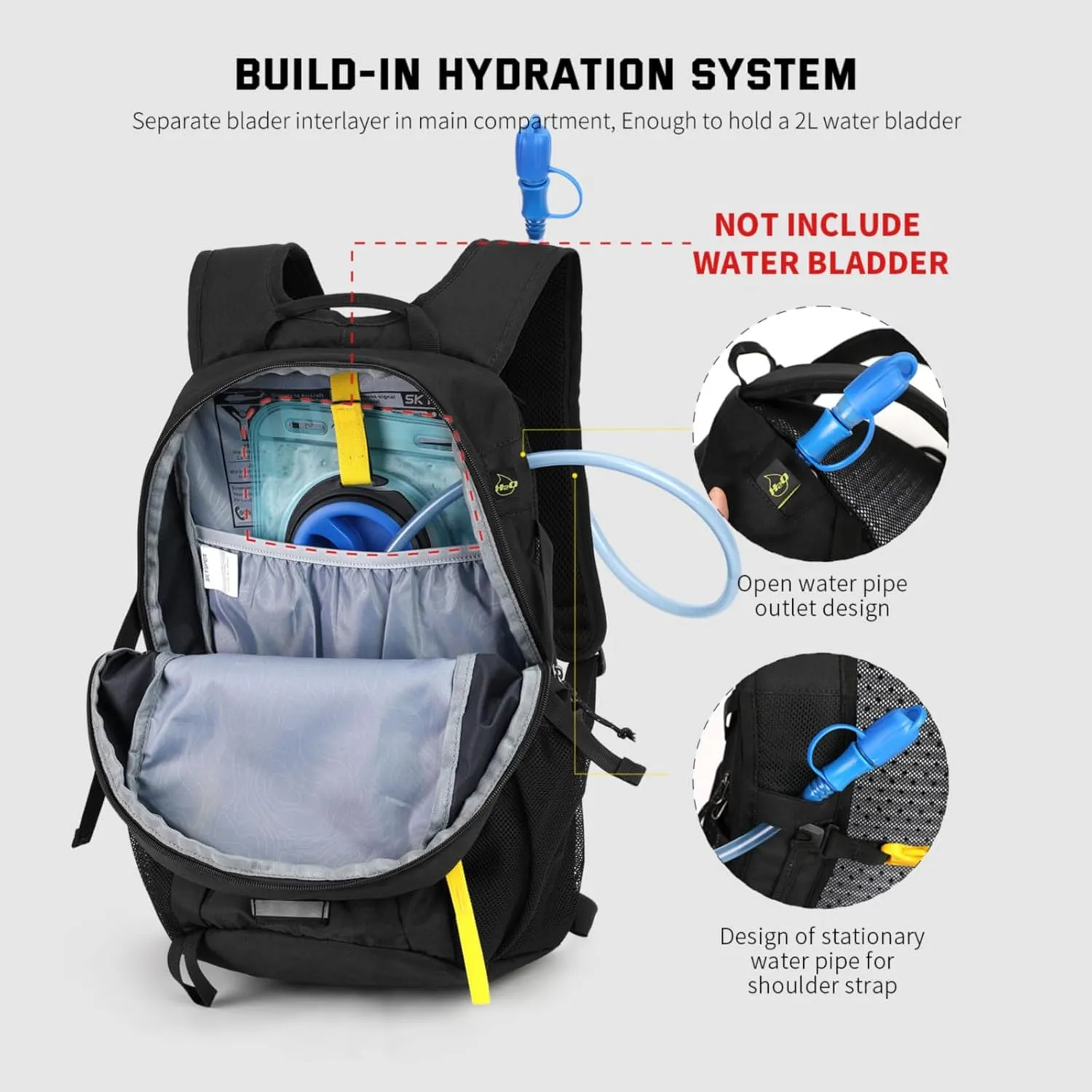 SKYSPER Small Hiking Backpack, 20L Lightweight Travel Backpacks Hiking Daypack for Women Men