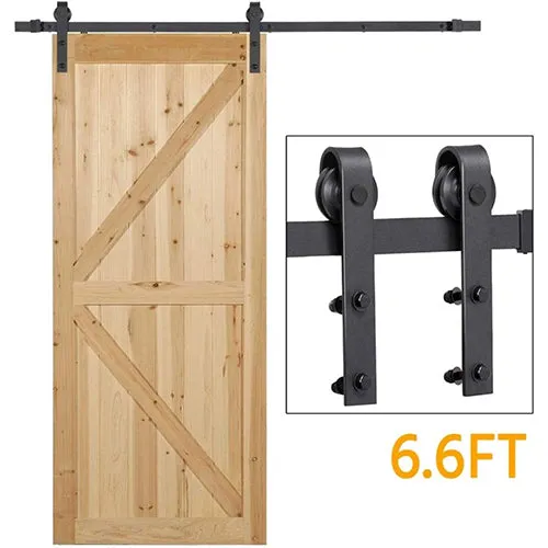 Sliding Barn Door Hardware Kit Exceeds 100,000 Times Of Rolling Tests