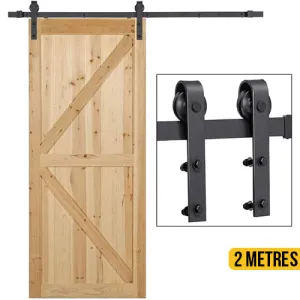 Sliding Barn Door Hardware Kit Exceeds 100,000 Times Of Rolling Tests