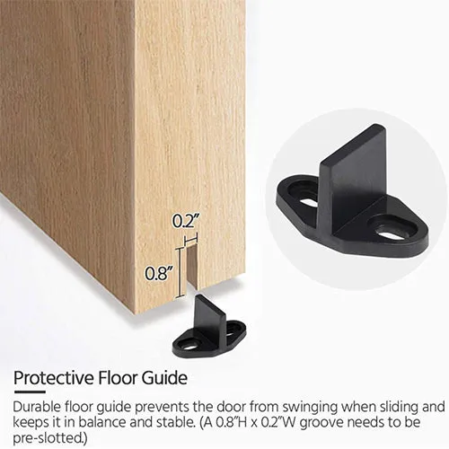 Sliding Barn Door Hardware Kit Exceeds 100,000 Times Of Rolling Tests