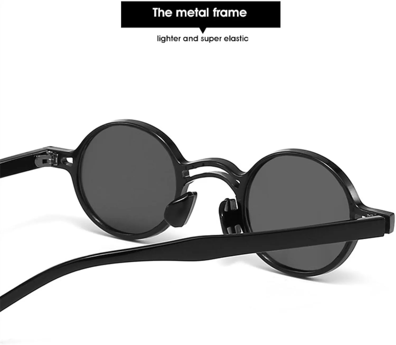 Small Frame Round Sunglasses for Women Men Fashion Luxury Outdoor Driving Fishing Sun Glasses Uv400