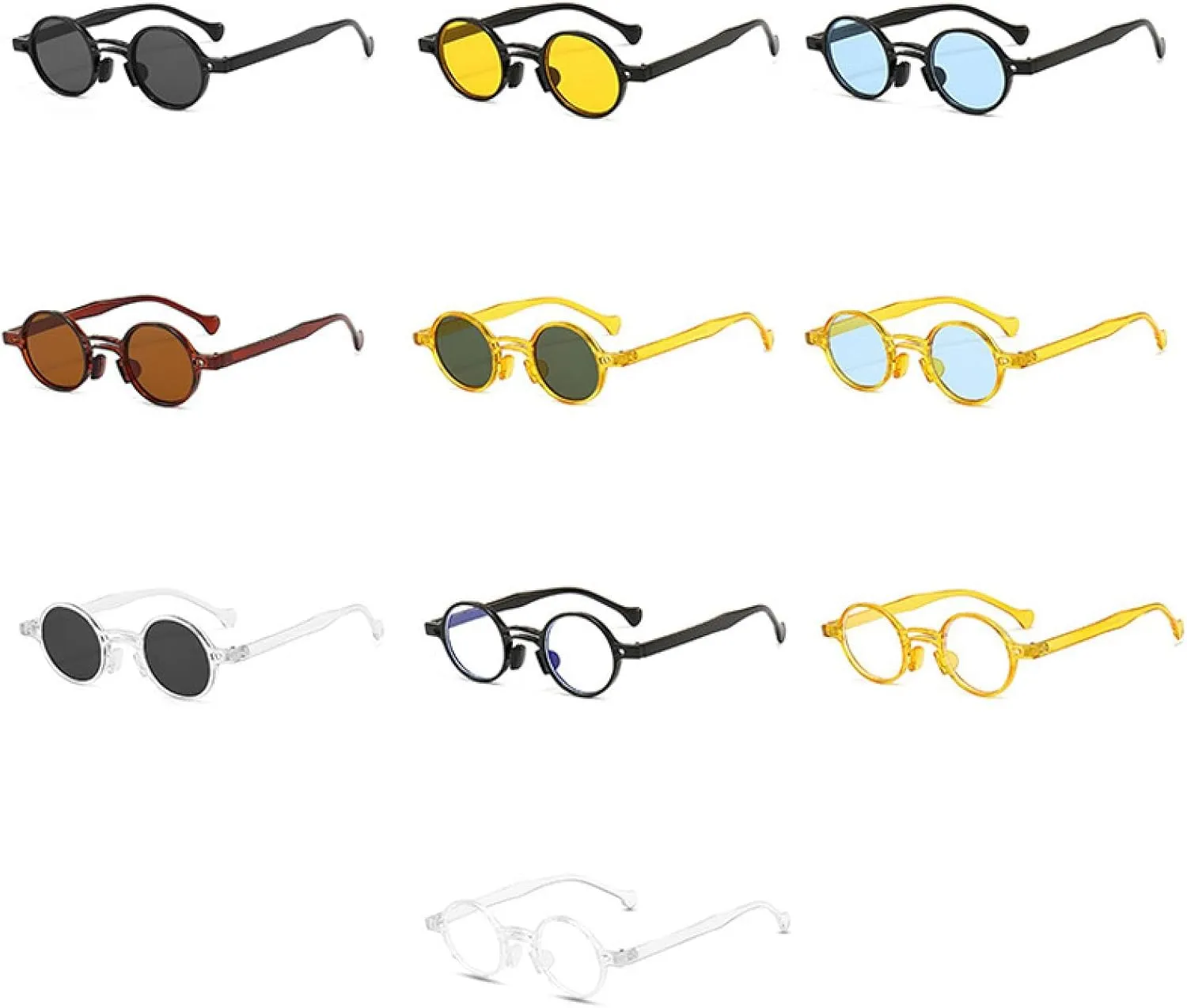 Small Frame Round Sunglasses for Women Men Fashion Luxury Outdoor Driving Fishing Sun Glasses Uv400