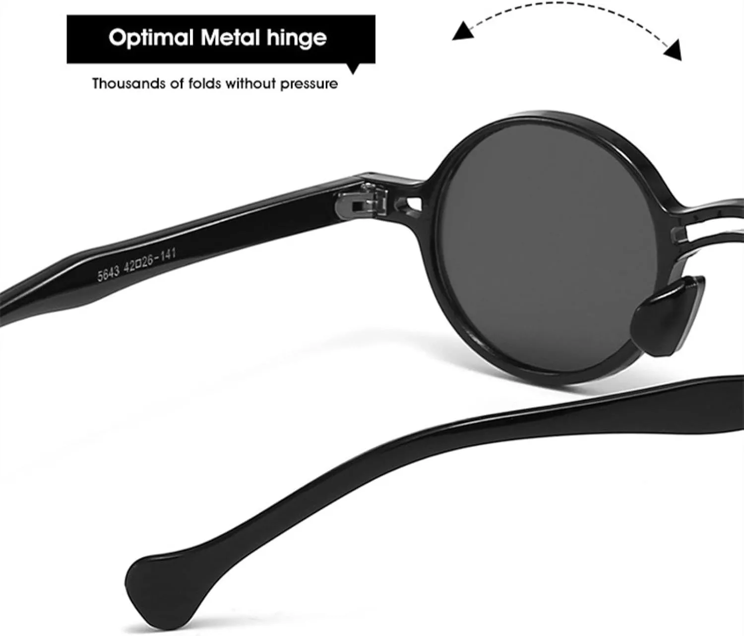 Small Frame Round Sunglasses for Women Men Fashion Luxury Outdoor Driving Fishing Sun Glasses Uv400