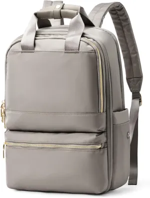 Small Travel Backpack For Women Carry On Backpack For Traveling On Airplane Laptop Work Teacher Backpacks For Men Personal Item Travel Bag Khaki