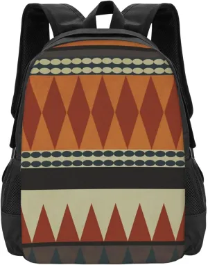 Southwestern Rhythms Lightweight Packable Backpack Travel Casual Large Capacity Daypack Foldable Backpack For Men Women