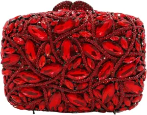 Sparkly Rhinestone Purse for Women Full Diamond Evening Clutch Bag Party Wedding Luxury Crystal Handbags