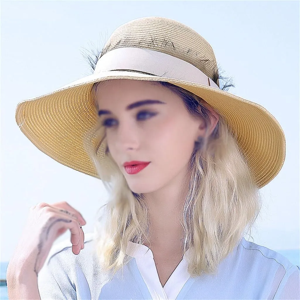 Spring Outing Hat Children Casual Visor Hat Woman Shopping Wide Eaves