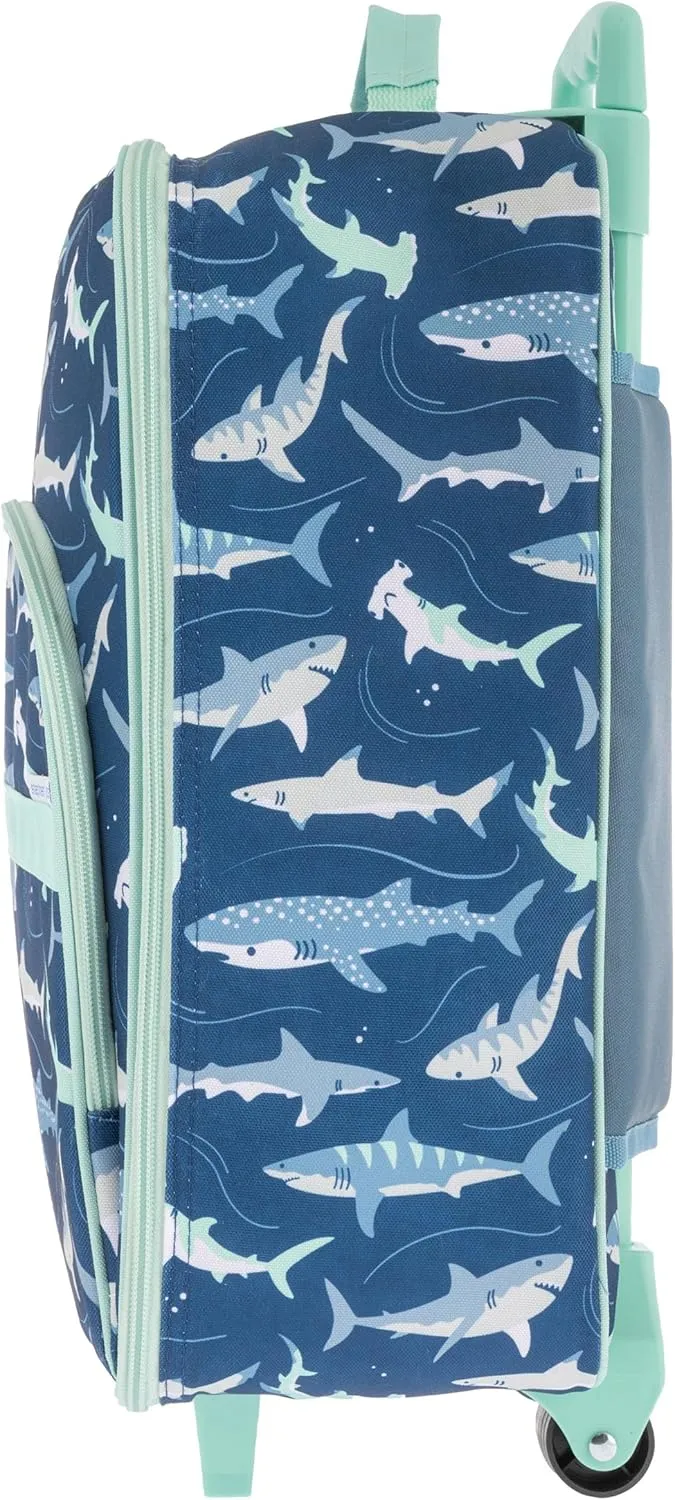 Stephen Joseph Kids' Luggage, Blue Shark, One Size
