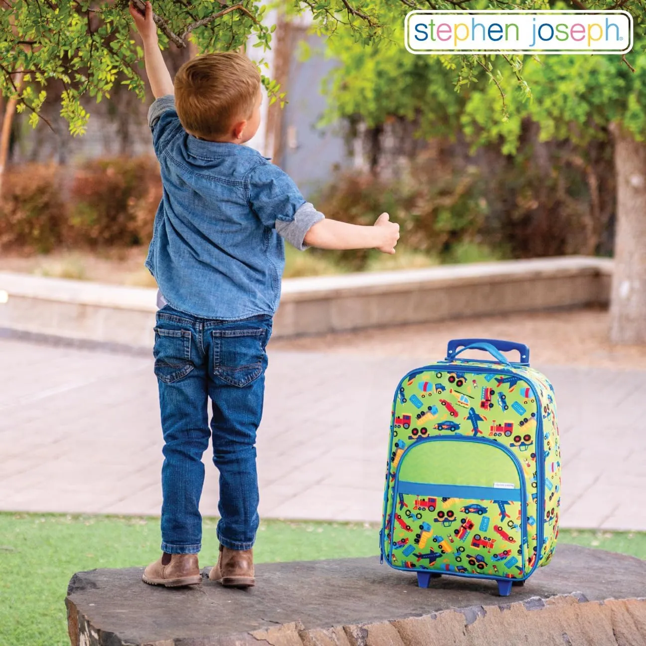 Stephen Joseph Kids' Luggage, Construction, One Size