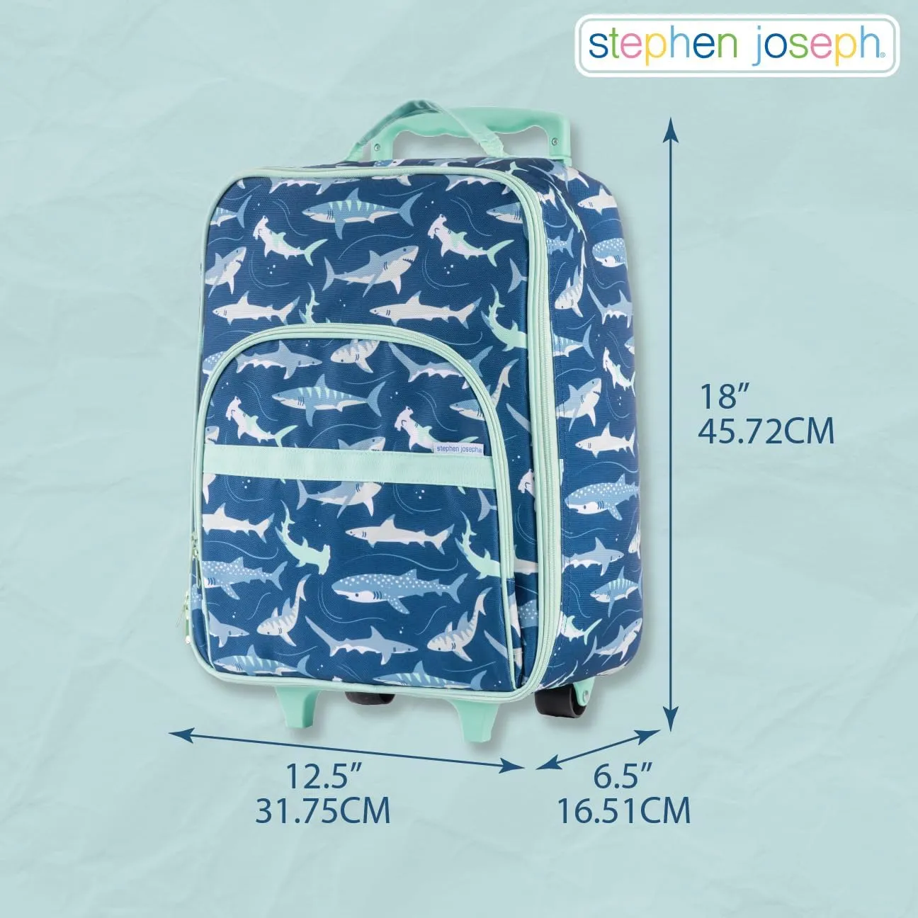 Stephen Joseph Kids' Luggage, Construction, One Size