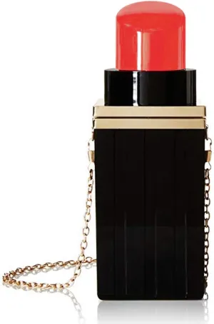 SUKUTU Acrylic Lipstick Purse Box Clutch Lips Party Womens Evening Purse for Teen Girls