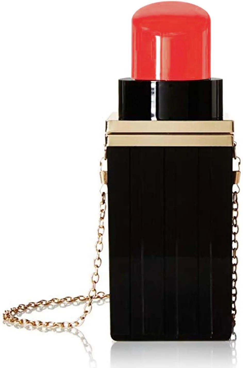 SUKUTU Acrylic Lipstick Purse Box Clutch Lips Party Womens Evening Purse for Teen Girls