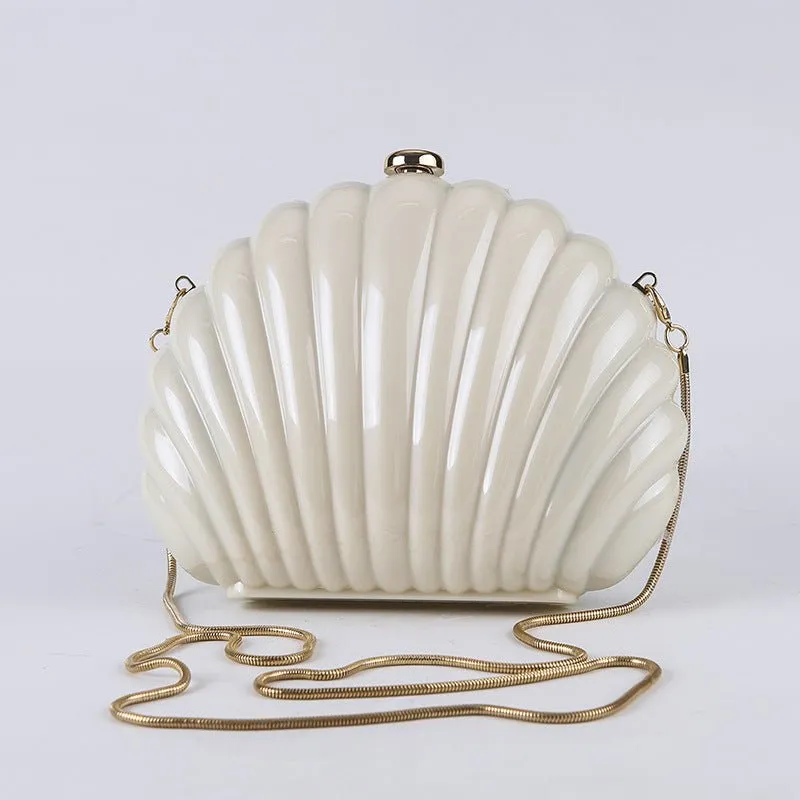 Summer Candy Colors Shell Clutch Purse