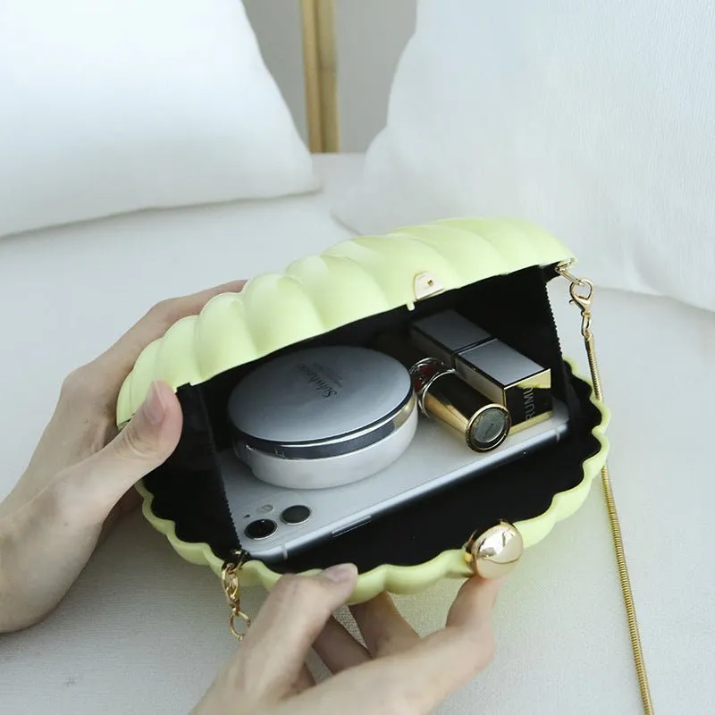 Summer Candy Colors Shell Clutch Purse