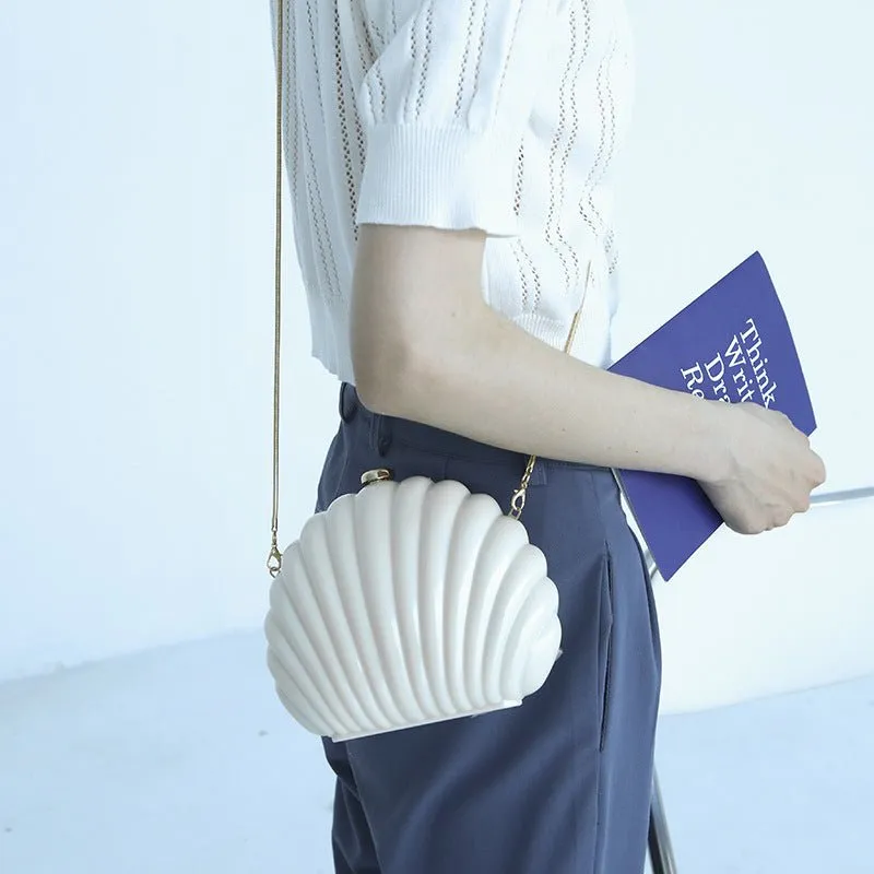 Summer Candy Colors Shell Clutch Purse