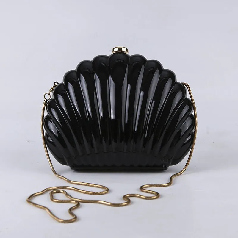 Summer Candy Colors Shell Clutch Purse