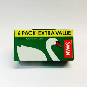 Swan Green Rolling Papers 6 Pack