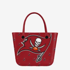 Tampa Bay Buccaneers Big Logo Mini Print Tailgate Tote Bag