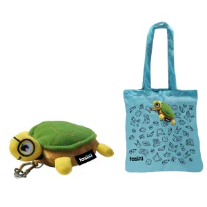 Tasini Turtle Keychain / Reusable Bag