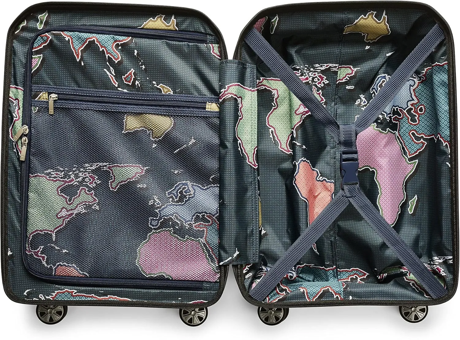 Ted Baker Luggage, Baltic Blue, 20-Inch Carry-On