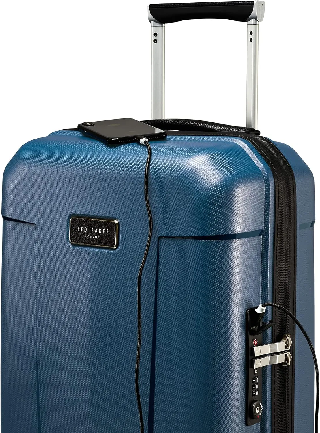 Ted Baker Luggage, Baltic Blue, 20-Inch Carry-On