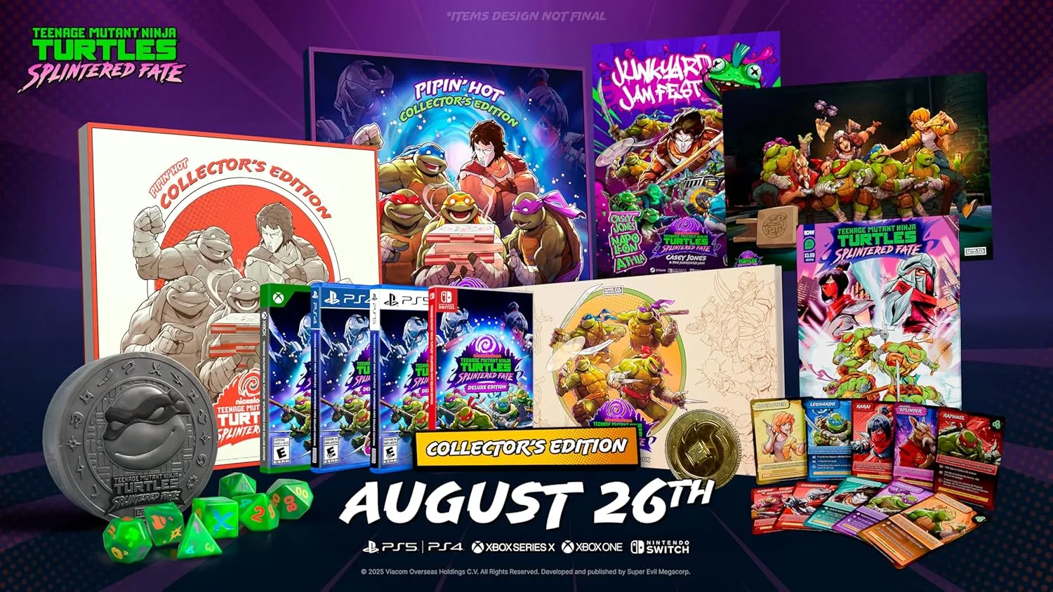 Teenage Mutant Ninja Turtles: Splintered Fate Pipin’ Hot Collector’s Edition - Nintendo Switch
