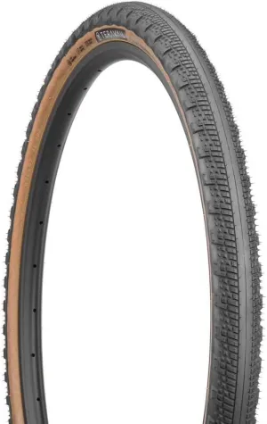 Teravail - Washburn Bicycle Tire | Durable Bead-to-Bead Sidewall Casing | for Rough Pavement and Fast Gravel | 650 x 47 | Tan Sidewall