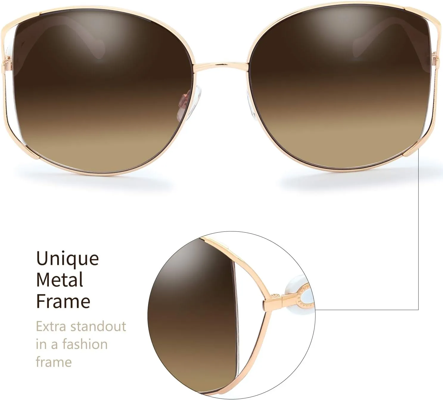 The Fresh Classic Crystal Elegant Women Beauty Design Sunglasses Gift Box