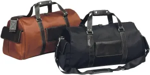 The Italian Carry-on Weekend Travel Duffel Bag -BLACK