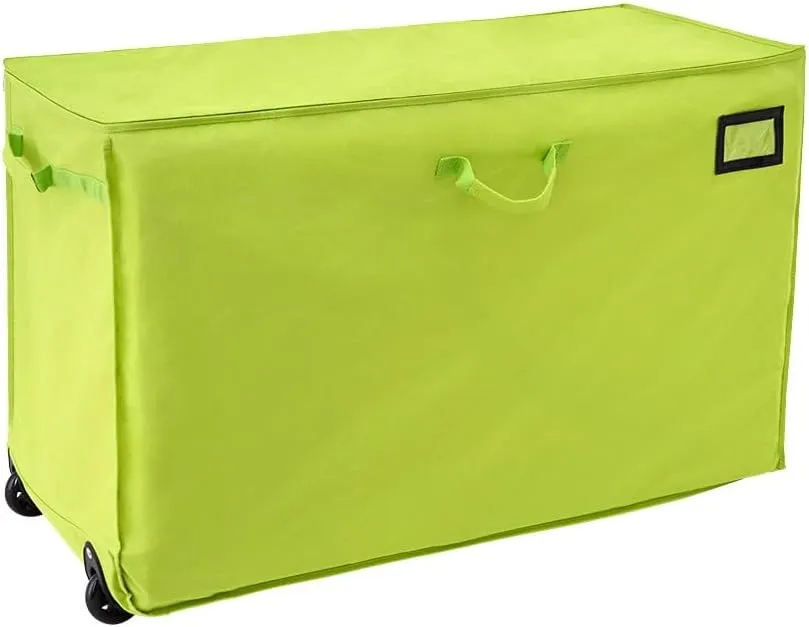 The Lakeside Collection Large Capacity Garage Rolling Storage Bag Garden Supply Storage