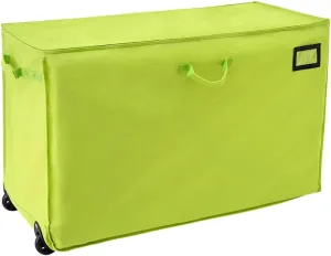 The Lakeside Collection Large Capacity Garage Rolling Storage Bag Garden Supply Storage
