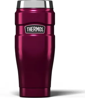 Thermos Stainless King Travel Tumbler, Raspberry, 470 ml