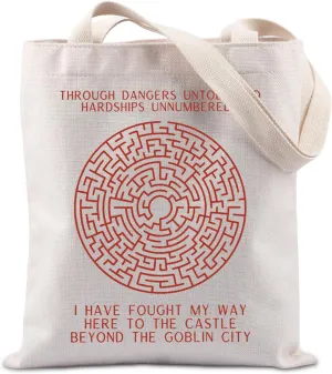 TIIMG Through Dangers Untold Movie Inspired Gift Cult Movie Lover Tote Bag
