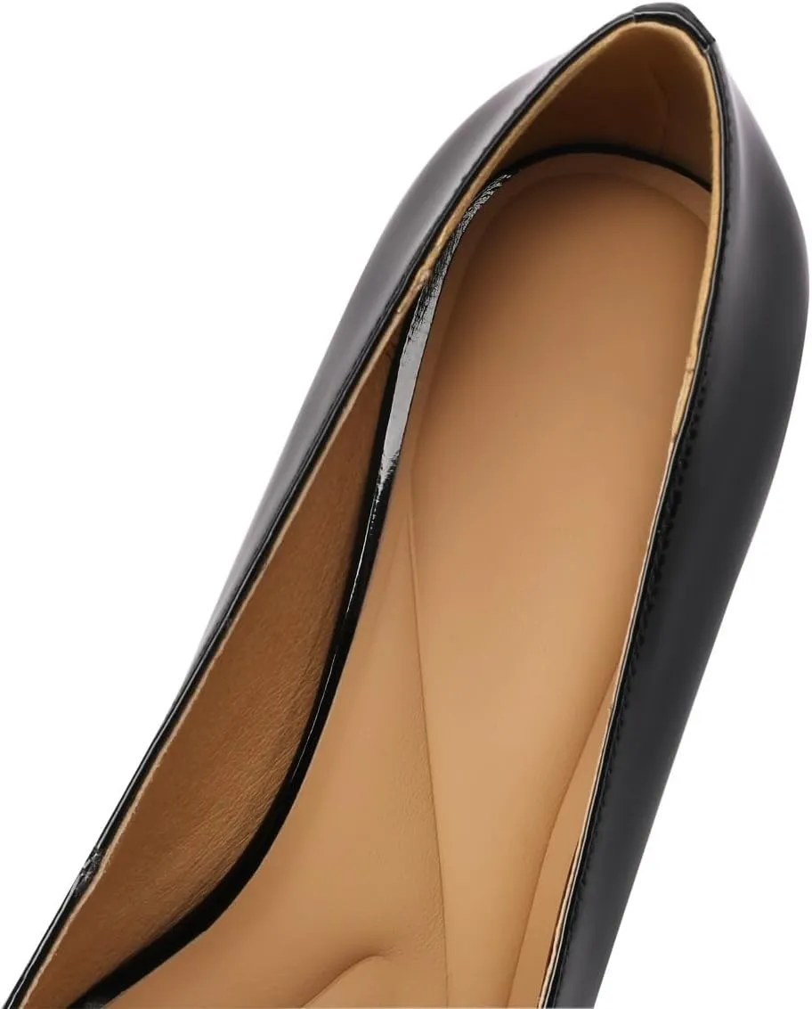 TinaCus Glossy Patent Leather Women's Pointed Toe Handmade Bowknot Stiletto High Heels Trendy Pumps Shoes