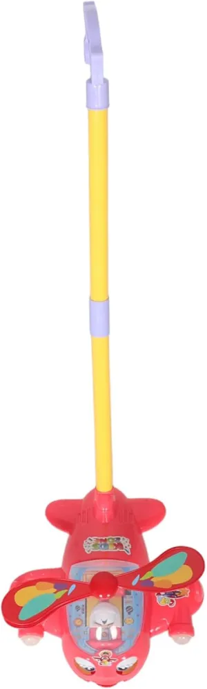 Toddler Walker Kids Push Toy with Whistle Learning Walker for Boys/Girls Portable Shopping Cart Walking Toy