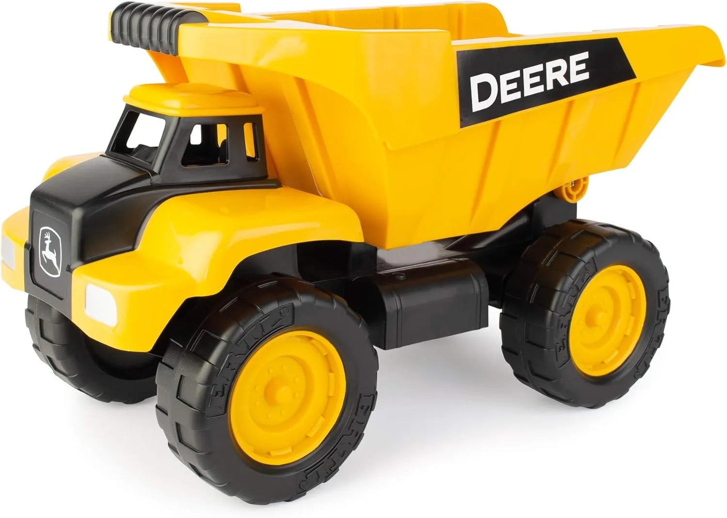 TOMY John Deere Big Scoop Dump Truck Toy with Tilting Dump Bed - 15 Inch - Sandbox Toys for Outside- Kids Outdoor Toys - Ages 3 Years and Up