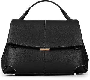 Top Handle Bag Handbags Large Faux Leather Satchel Bags for Women Luxury Designer Business Crossbody Work Tote Purse