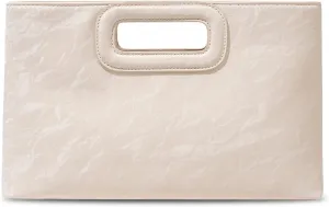 Top Handle Clutch Handbags for Women, Evening Handbag Shoulder Crossbody Purse with Gold Chain