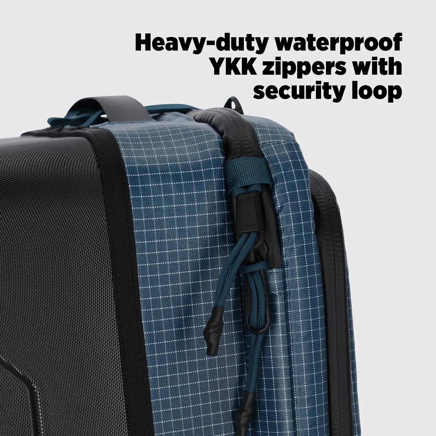 Topo Designs Apex Global Travel Roller Bag, Nylon Ripstop Fabric, Weatherproof Carry-on Rolling Suitcase, Made with 100% Recycled Materials