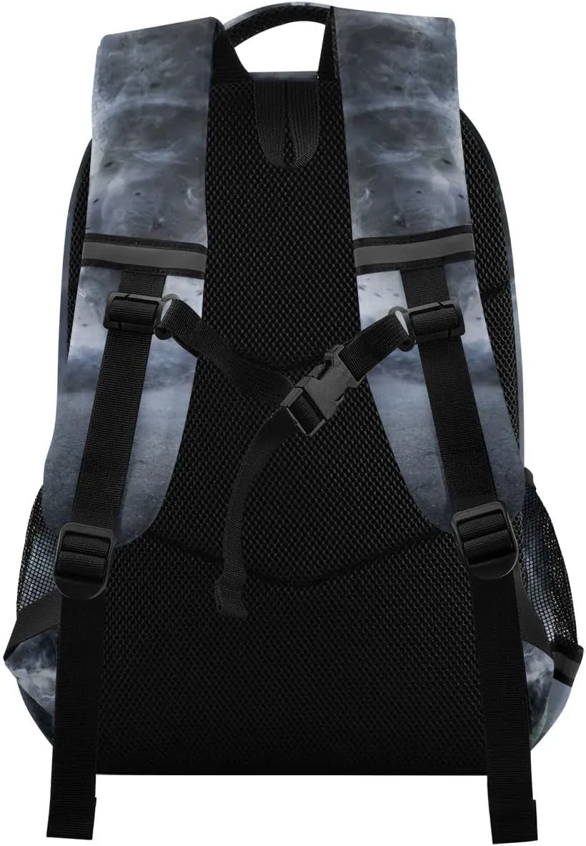 Tornado Pattern Backpack for Boys Girls Kids, Laptop Bookbag Lightweight Travel Daypack School Backpacks