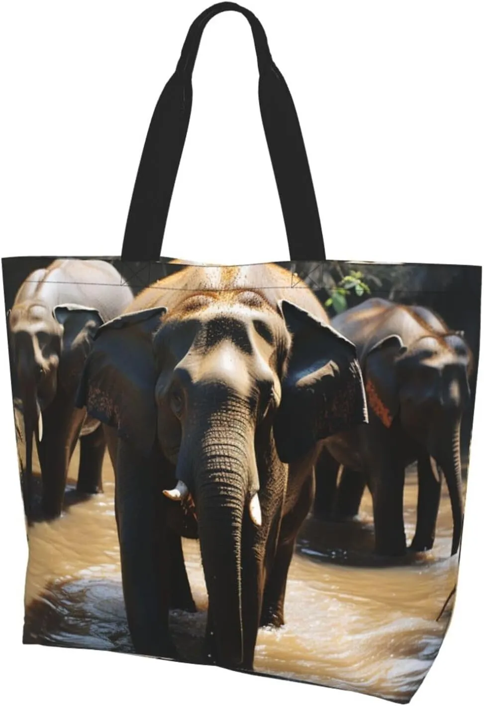 Tote Bag for Women Grocery Bag Reusable Shopping Bag Math question Handbag Foldable Shoulder Bag