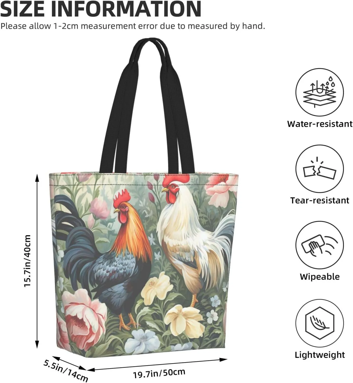Tote Bag for Women Grocery Bag Reusable Shopping Bag Starry sky butterfly Handbag Foldable Shoulder Bag